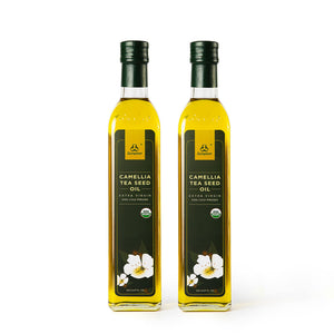 2 Bottles of SunPlan Organic Camellia Oil 500ml